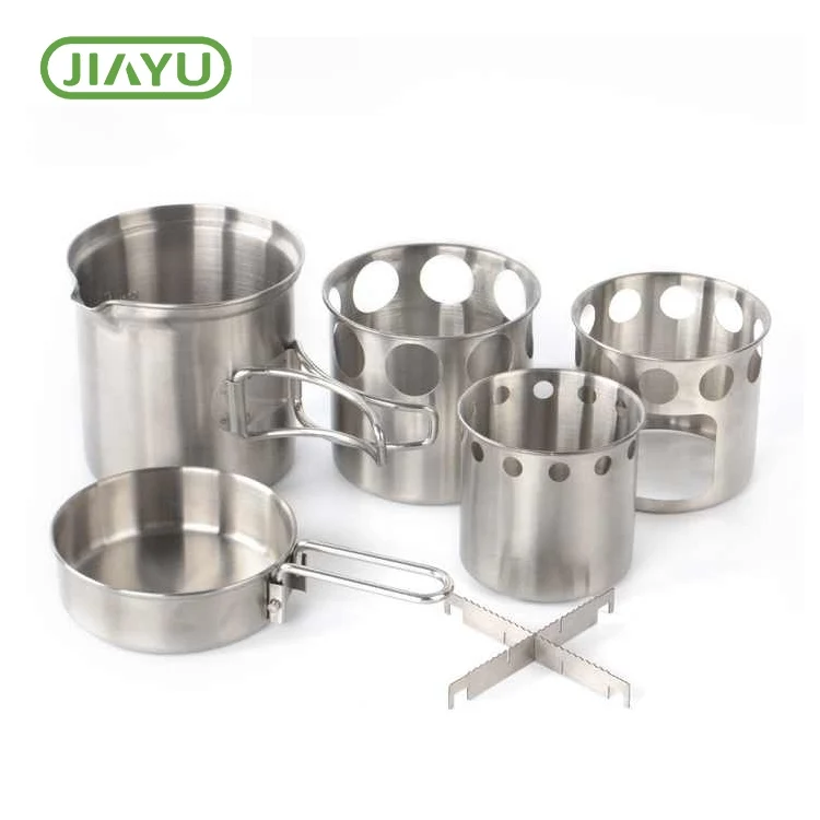 Aluminiozko Camping Cook Set