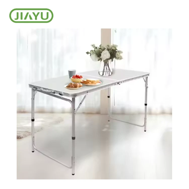 Aluminiozko mahai tolesgarri eramangarria